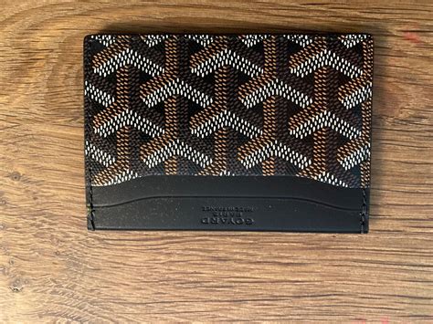 goyard cardholde|Goyard card holder price 2023.